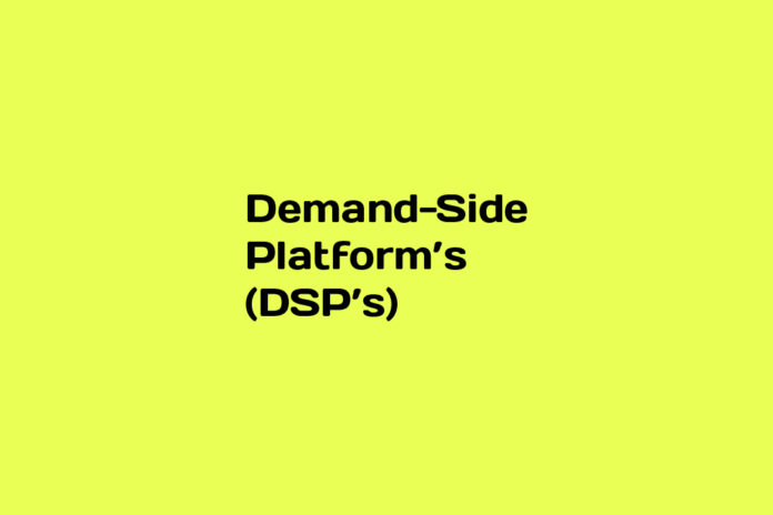list of dsps